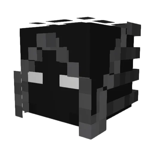 OscarTheGEN Minecraft avatar head, 3D render