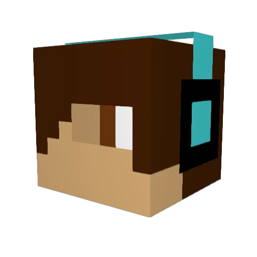 Oscar_Eustace Minecraft avatar head, 3D render