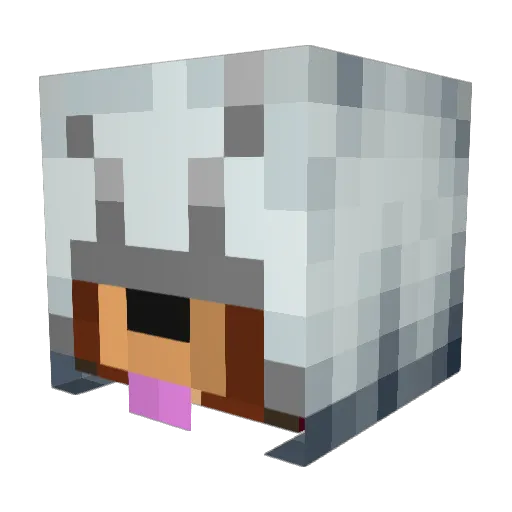 Oscargv1 Minecraft avatar head, 3D render