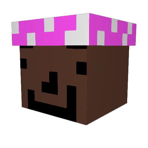 Oscarjesper321 Minecraft avatar head, 3D render