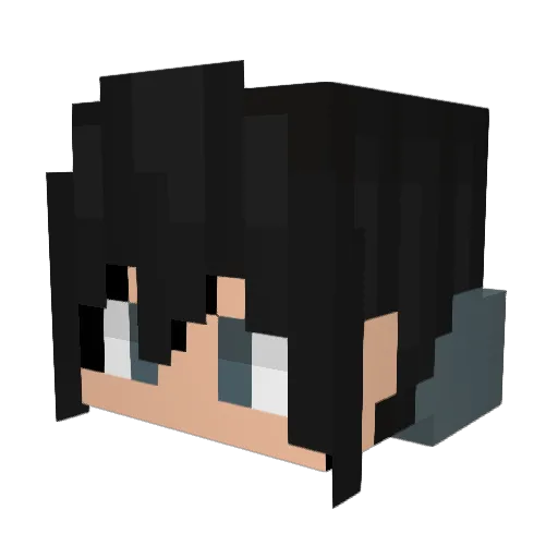 Oscarsanchezzzz Minecraft avatar head, 3D render