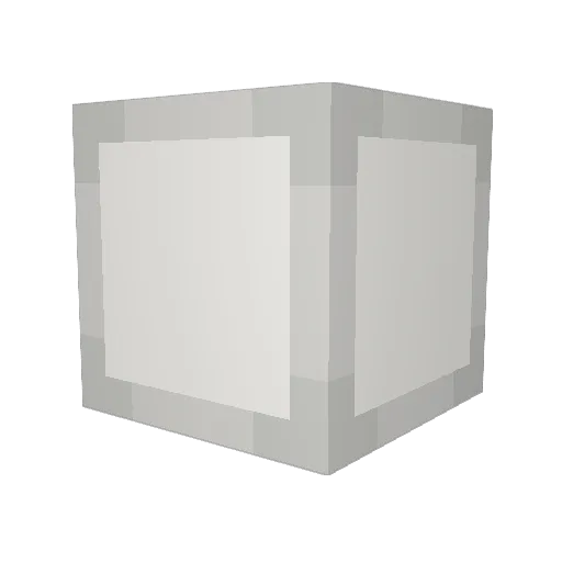 Oscrada Minecraft avatar head, 3D render