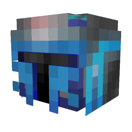 Oshowott209 Minecraft avatar head, 3D render