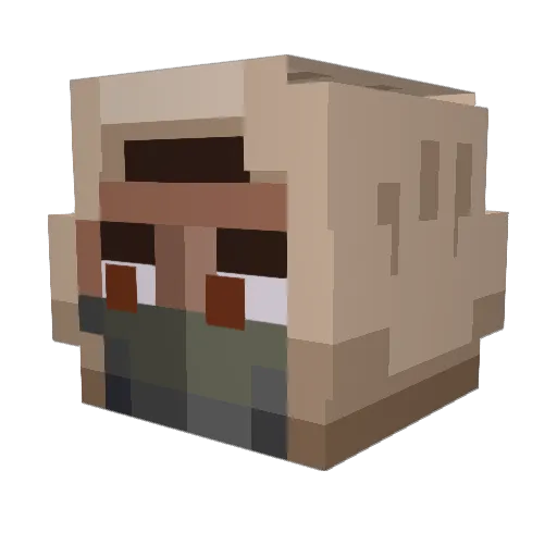 Osiris115 Minecraft avatar head, 3D render