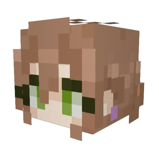 OsirisGd Minecraft avatar head, 3D render