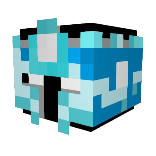 Osiris_Mizu Minecraft avatar head, 3D render