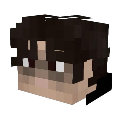 Osiris__ Minecraft avatar head, 3D render