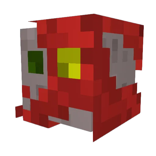 OsisOgge Minecraft avatar head, 3D render