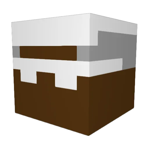 OsizO Minecraft avatar head, 3D render