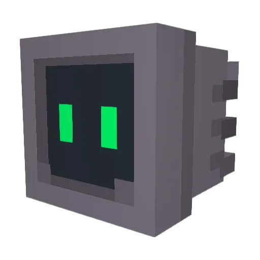 Oskar_IV Minecraft avatar head, 3D render