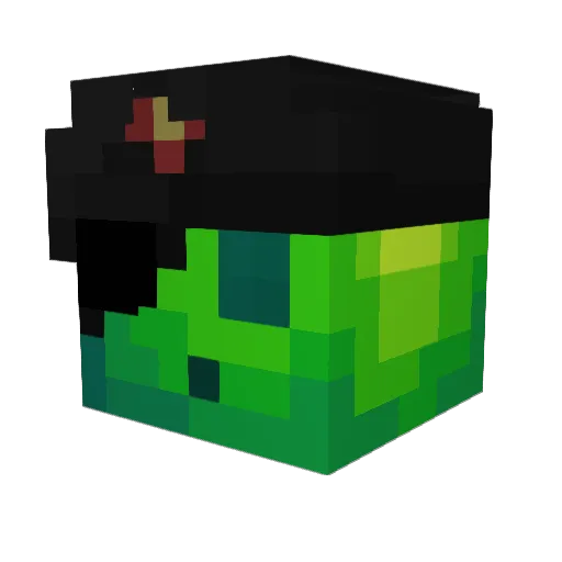 Oskar_K_A Minecraft avatar head, 3D render