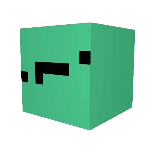 Oskar_ok Minecraft avatar head, 3D render
