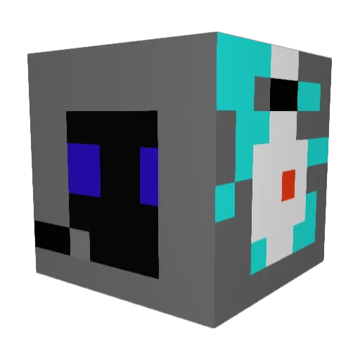 Oskarhero123 Minecraft avatar head, 3D render