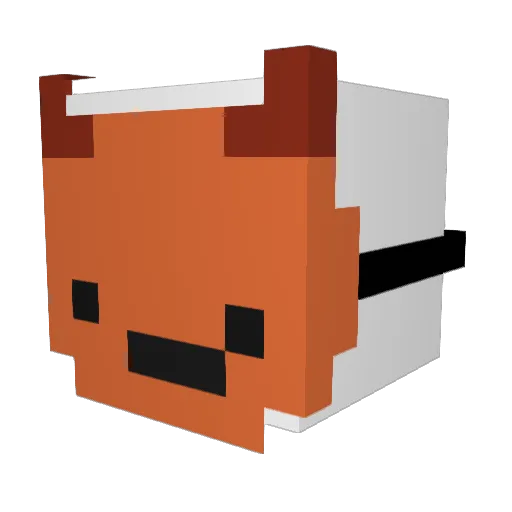 Oskyzinho Minecraft avatar head, 3D render