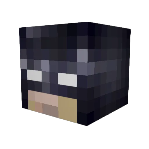 Osornator Minecraft avatar head, 3D render