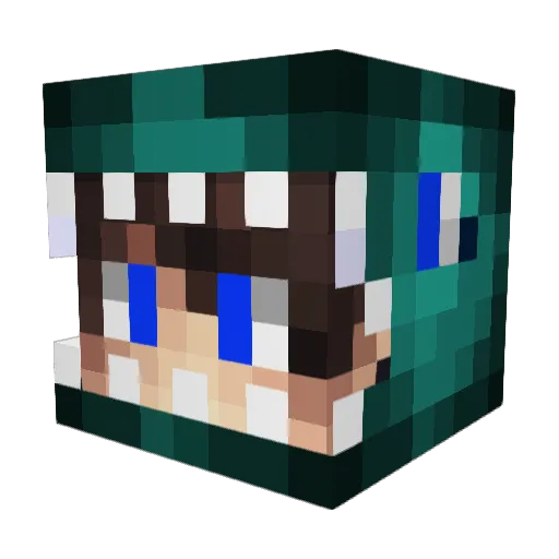 Ososaurio07 Minecraft avatar head, 3D render