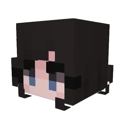 Ospreay_ Minecraft avatar head, 3D render