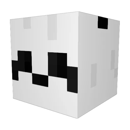 Osteo77 Minecraft avatar head, 3D render
