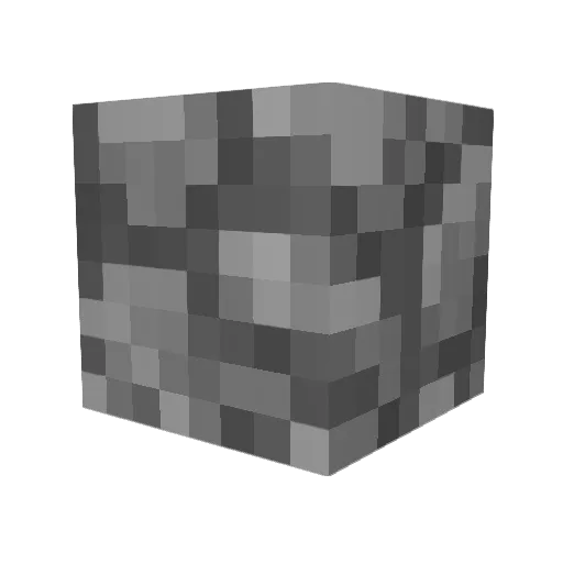 Osteveee Minecraft avatar head, 3D render