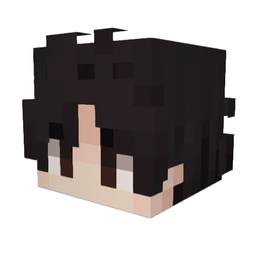 OsuninnMC Minecraft avatar head, 3D render