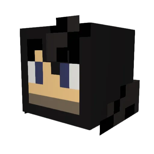 Osvaldo528 Minecraft avatar head, 3D render