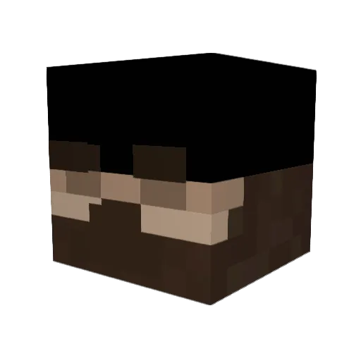 OsvaldoSfascia Minecraft avatar head, 3D render