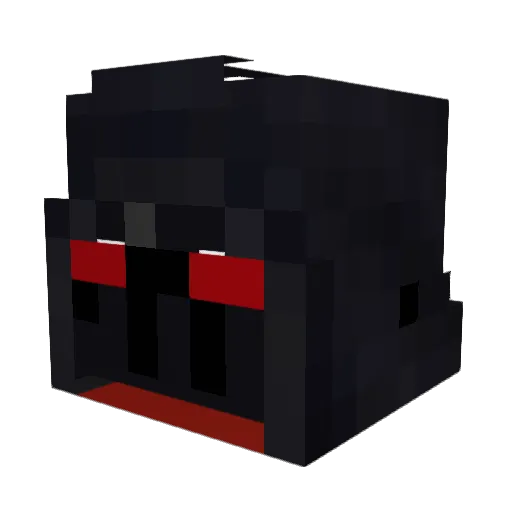 Oswaldoadolfo Minecraft avatar head, 3D render