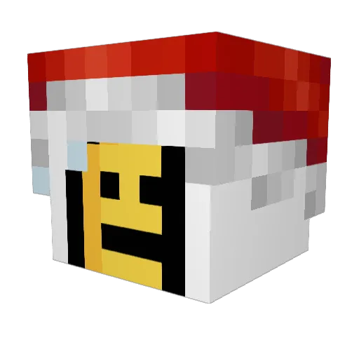 Oszik_ Minecraft avatar head, 3D render