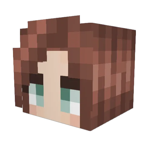 OtgerTheGreat Minecraft avatar head, 3D render