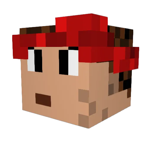 Otheraccount2 Minecraft avatar head, 3D render