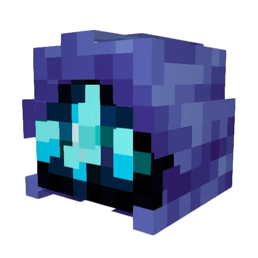 Othzs Minecraft avatar head, 3D render