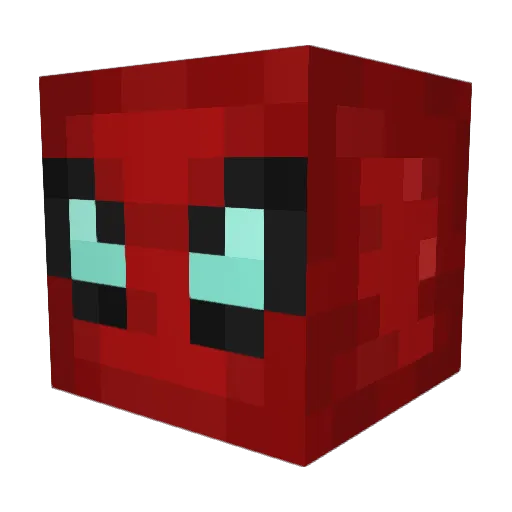 Otieeees Minecraft avatar head, 3D render