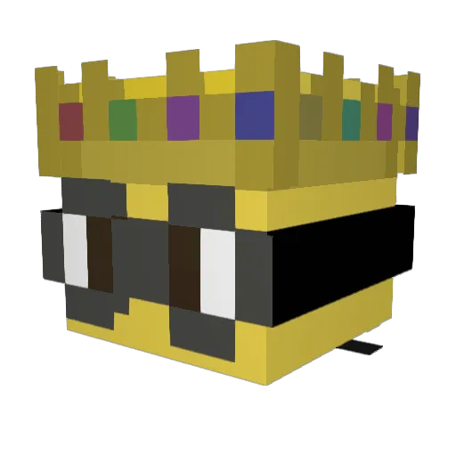 OtisAP Minecraft avatar head, 3D render
