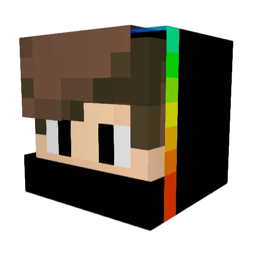 Otje_ Minecraft avatar head, 3D render