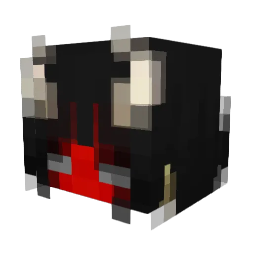 Otoboni Minecraft avatar head, 3D render