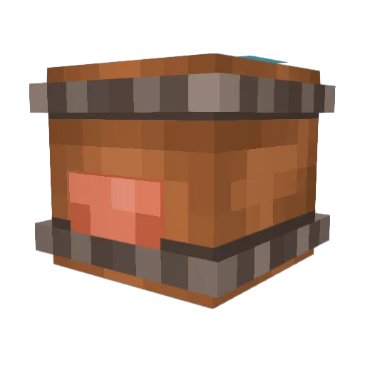 Otsello Minecraft avatar head, 3D render