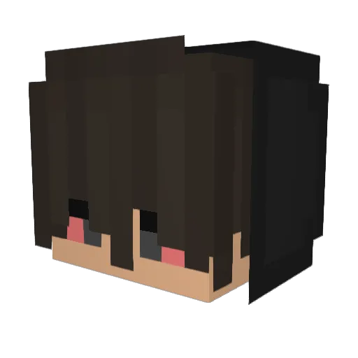 OttIstGott Minecraft avatar head, 3D render