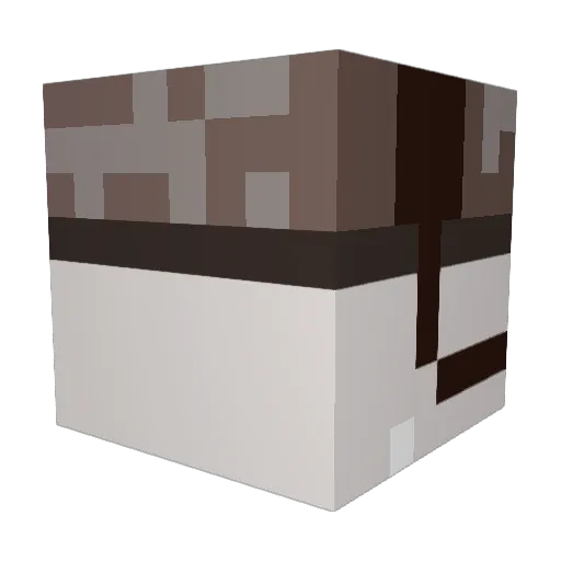 OtterLover671 Minecraft avatar head, 3D render
