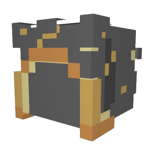 Otto31er Minecraft avatar head, 3D render