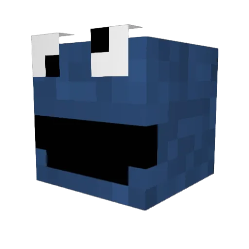 Otto4711 Minecraft avatar head, 3D render