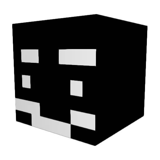 Ottonab Minecraft avatar head, 3D render