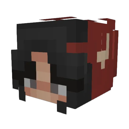 Ottosson Minecraft avatar head, 3D render