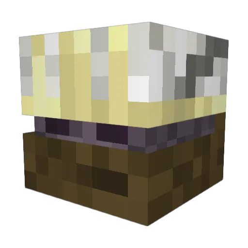 OutKast_25 Minecraft avatar head, 3D render