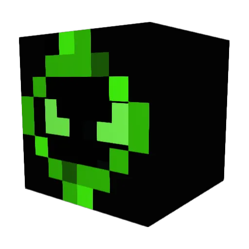 Outcast112 Minecraft avatar head, 3D render