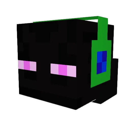Outclass86 Minecraft avatar head, 3D render
