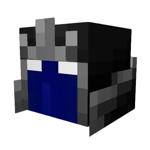 Outperform Minecraft avatar head, 3D render