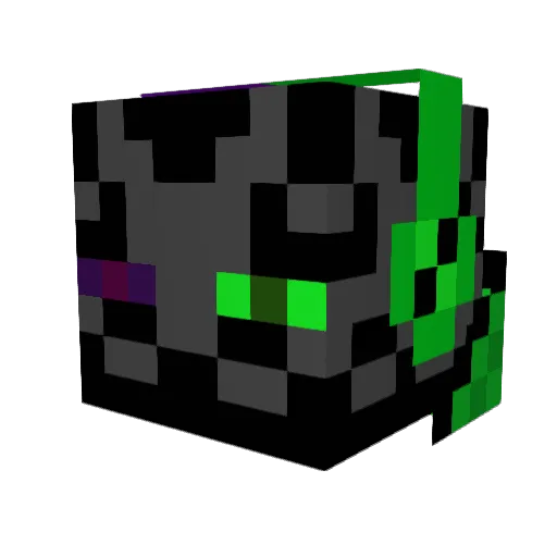 Outrunjaguar2 Minecraft avatar head, 3D render
