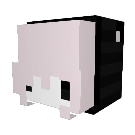 Outwardmaddy Minecraft avatar head, 3D render