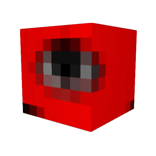 OverGame300 Minecraft avatar head, 3D render