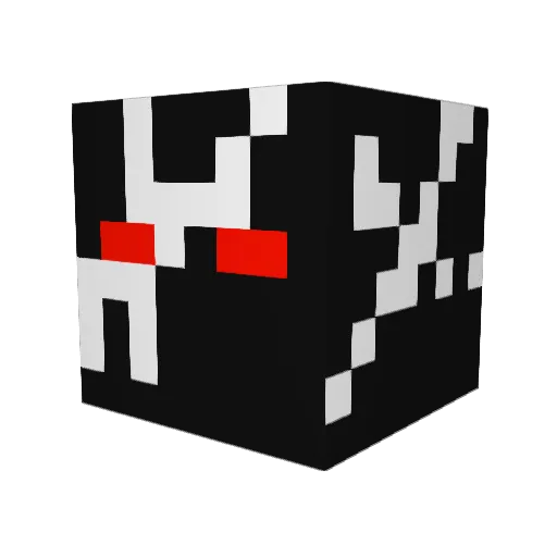 OverKillStudios Minecraft avatar head, 3D render